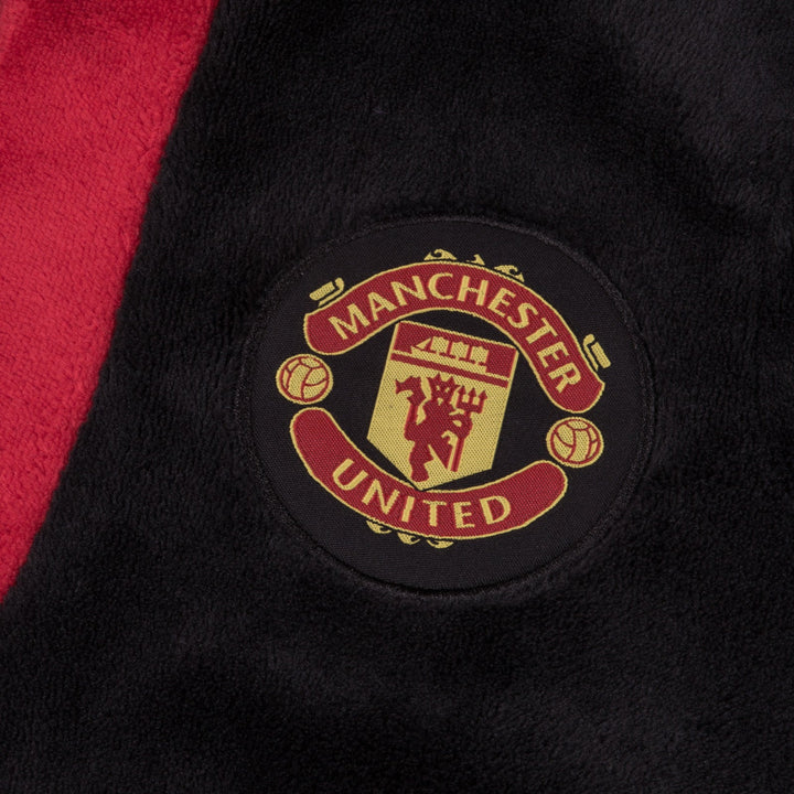 Manchester United – Baðsloppur barna – Svartur – mynd 4