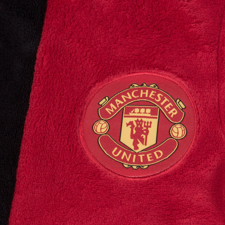 Manchester United – Baðsloppur barna – Rauður – mynd 4