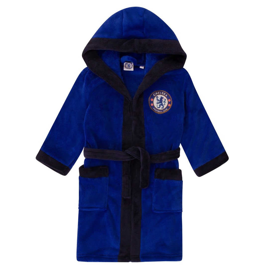 Chelsea – Baðsloppur barna – Kóngablár – mynd 1