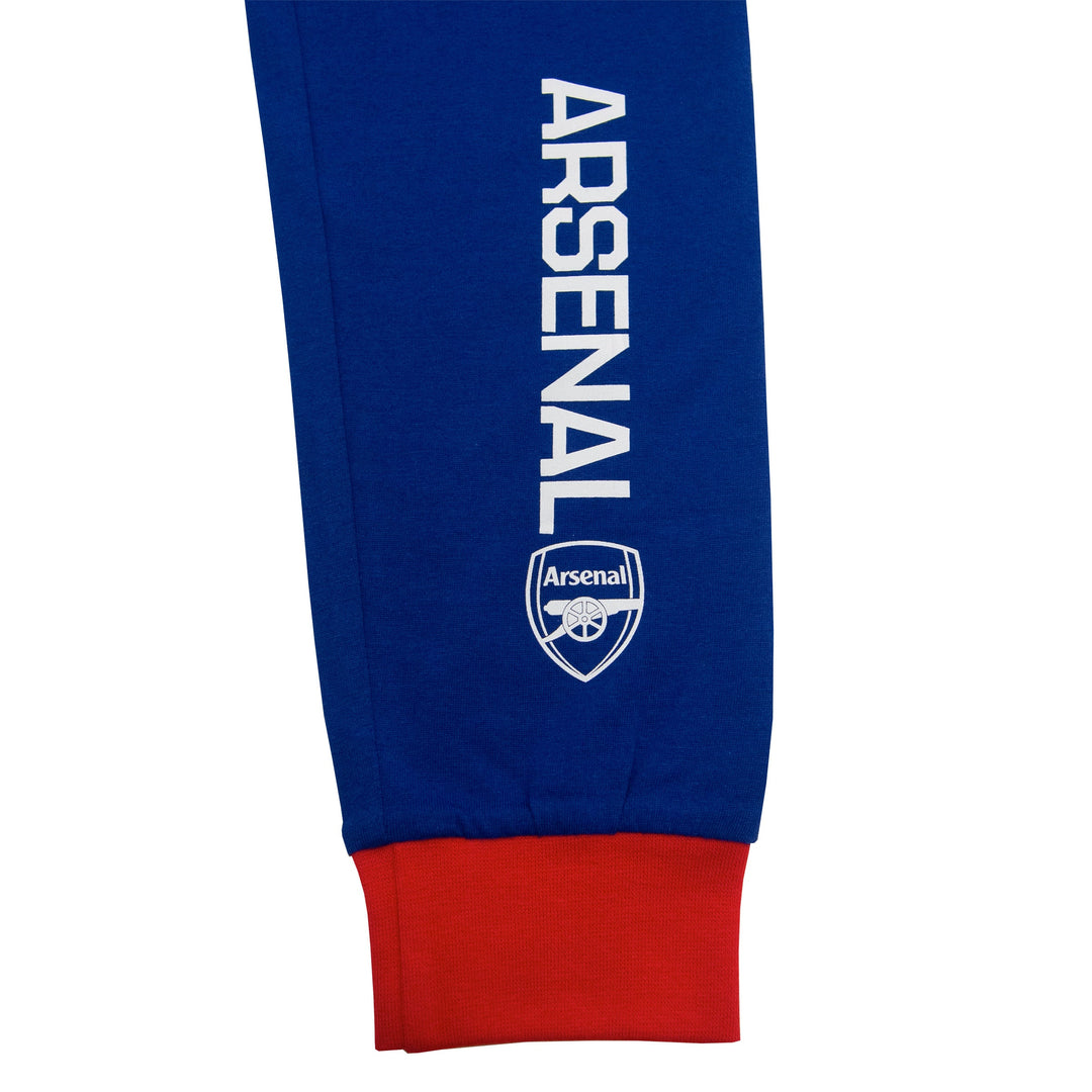 Arsenal – Náttföt barna (löng) – Rauð/dökkblá – mynd 5