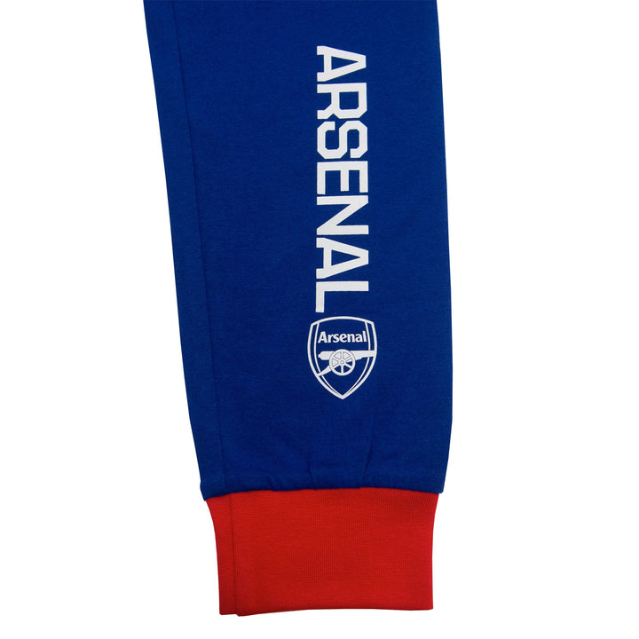 Arsenal – Náttföt barna (löng) – Rauð/dökkblá – mynd 5