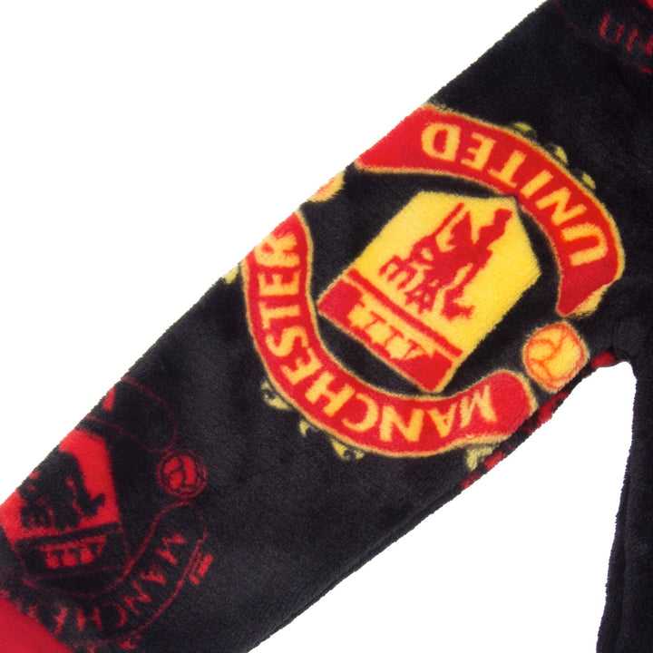 Manchester United – Kósýgalli barna – Svartur – mynd 8