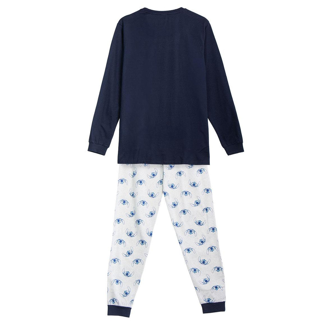 Náttföt Stitch blá - unglinga/fullorðins
