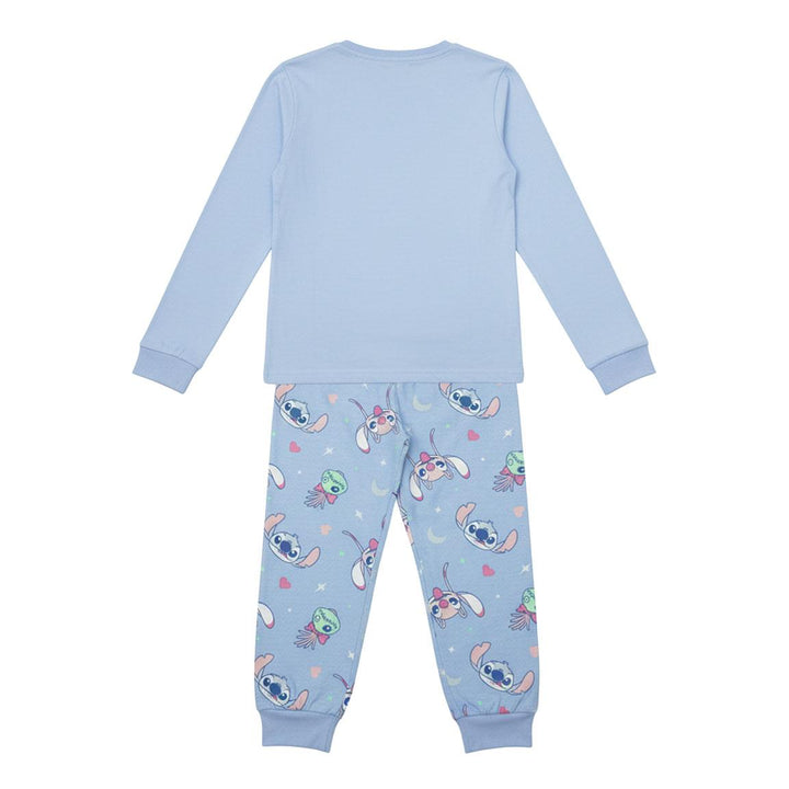Náttföt Stitch blá  fyrir börn