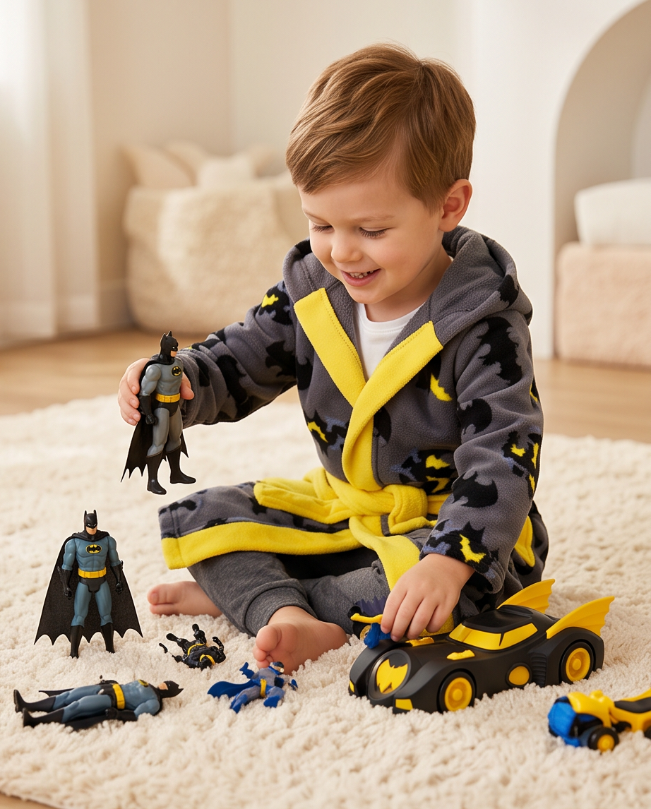 Baðsloppur Batman