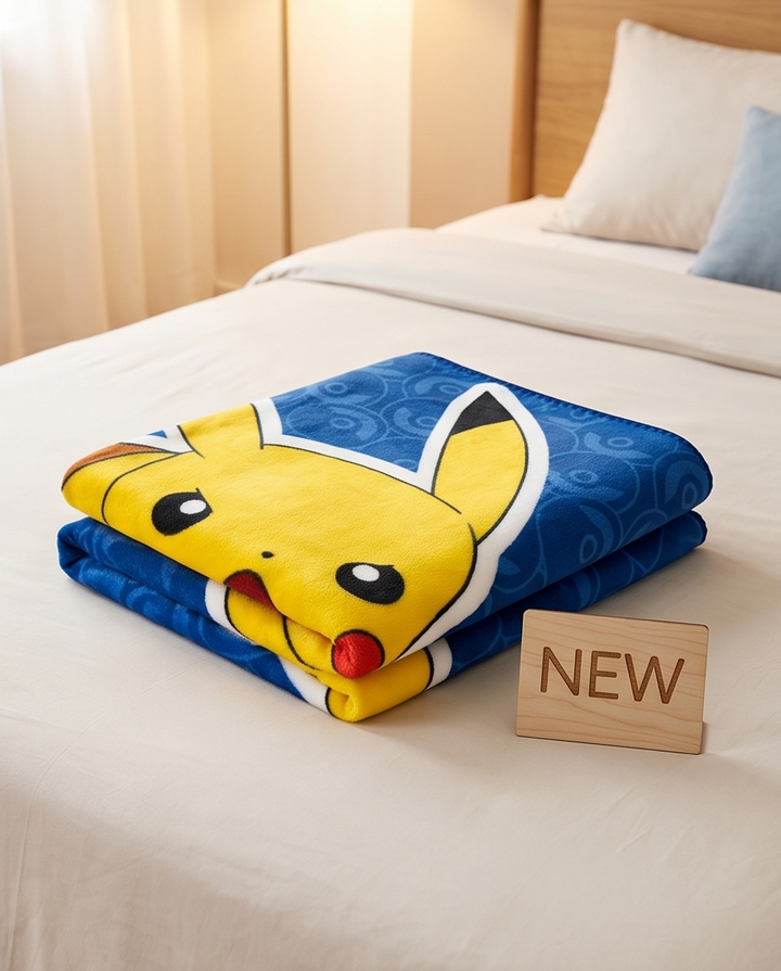 Flísteppi Pokémon — 100×150 cm