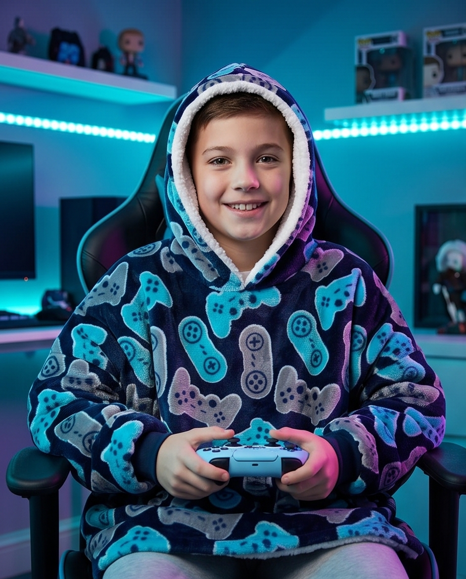 Kósýpeysa barna Gameover