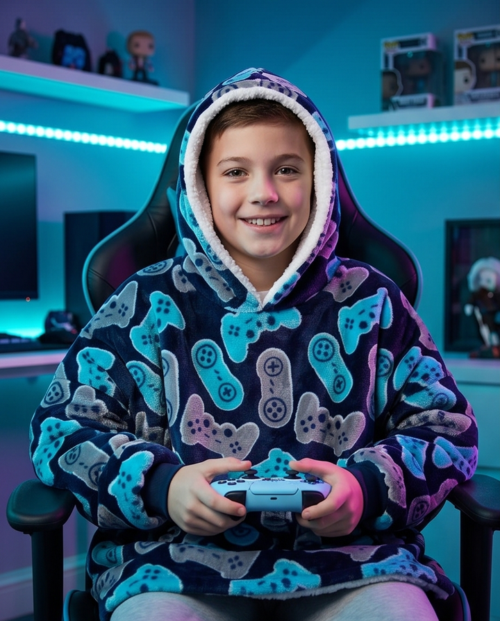 Kósýpeysa barna Gameover