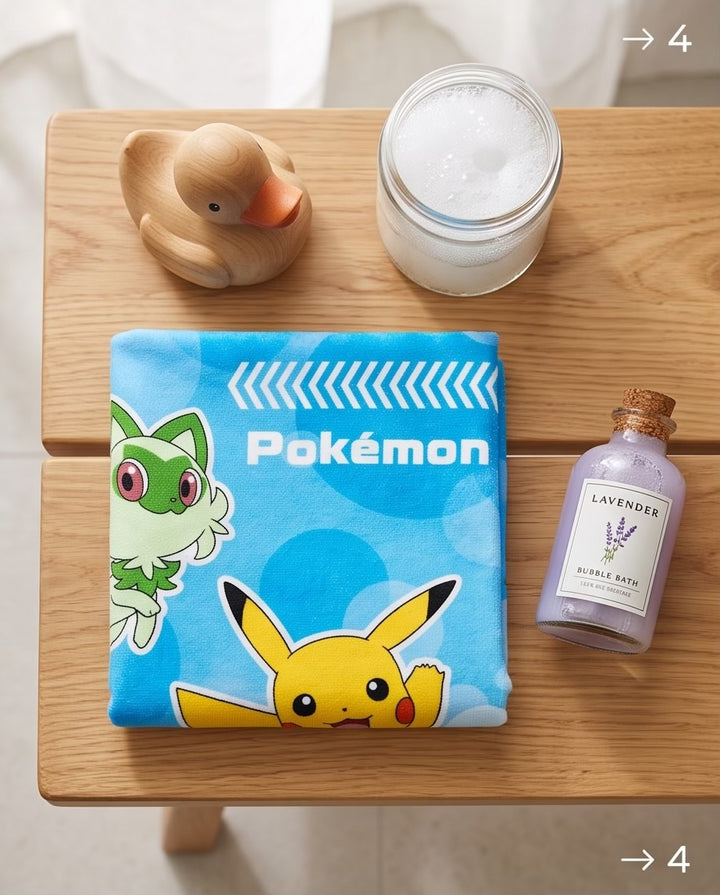 Handklæði - Pokemon  Pikachu og vinir