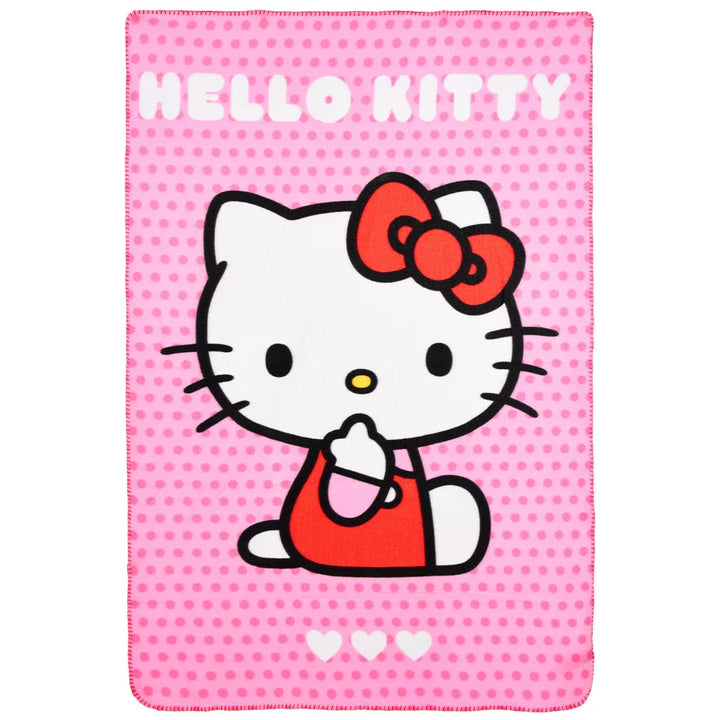 Flísteppi Hello Kitty — 100×150 cm
