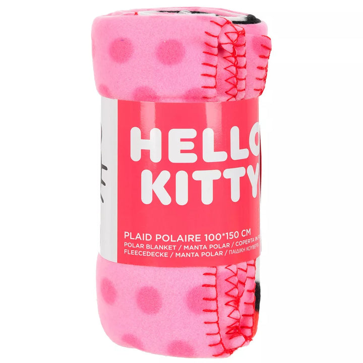 Flísteppi Hello Kitty — 100×150 cm