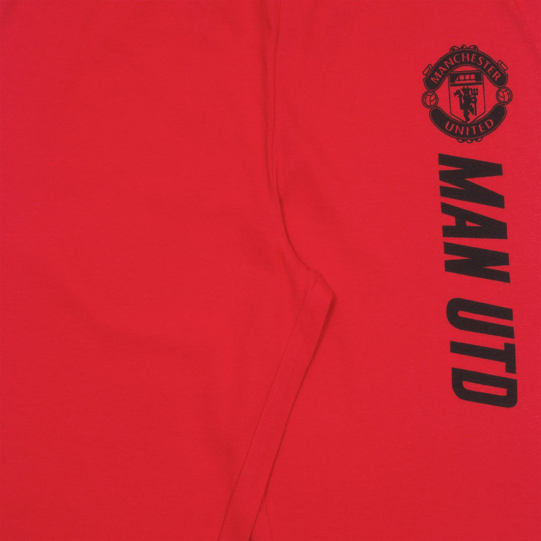 Manchester United – Náttföt barna (löng) – Svört/rauð – mynd 6