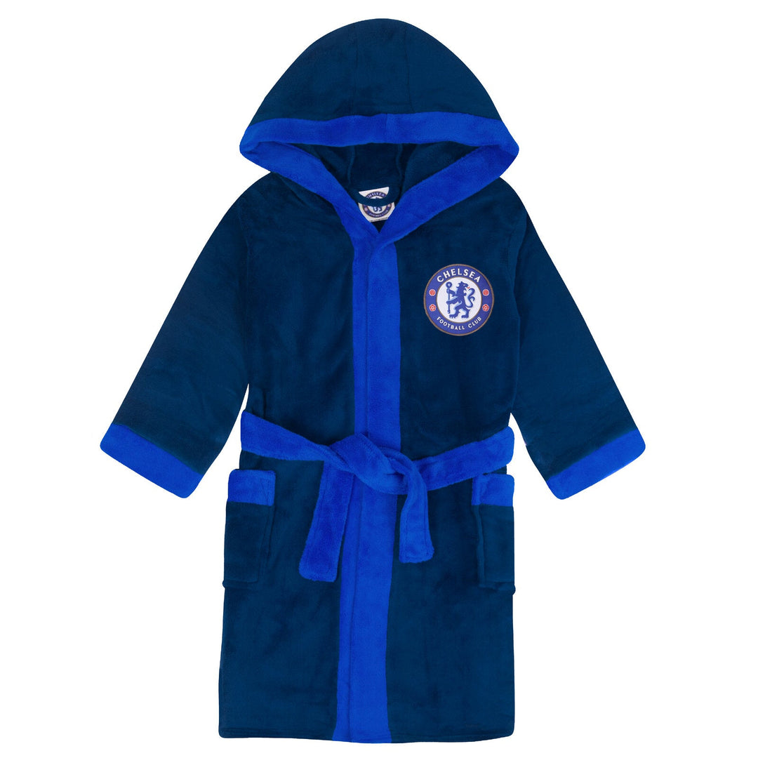 Chelsea – Baðsloppur barna – Dökkblár – mynd 1