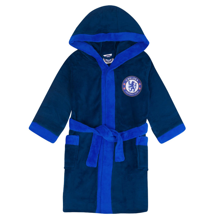 Chelsea – Baðsloppur barna – Dökkblár – mynd 1